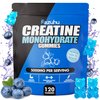 Razuhu Creatine Monohydrate Gummies for Men & Women,5g of Creatine Monohydrate per Serving for Supports Muscle Growth,Strength,Performance,Sugar Free,Vegan,Pre-Workout Supplement(120 Count)-Blueberry