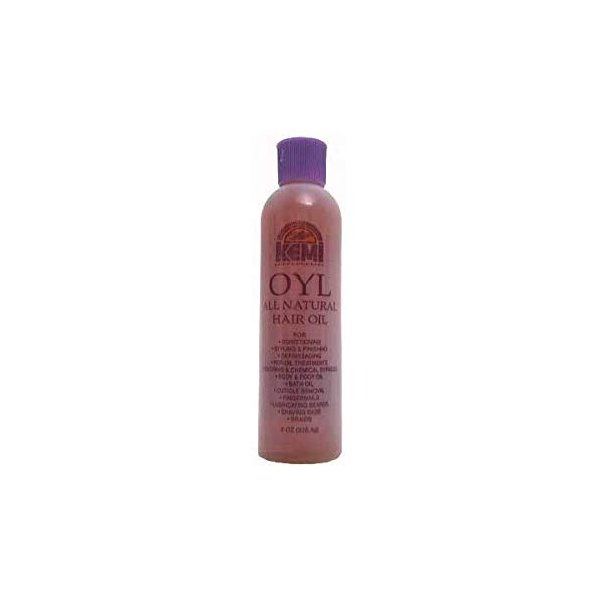 Kemi OYL All Natural Hair Oil 8 Oz Bottle,Pack of 2