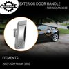 Gledewen Exterior Door Handle Driver & Passenger Side | Replacement for 2003-2009 Nissan 350Z | Replaces# 80607-CD41E, 80607-CD40B, 80606-CD01E