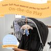Harry Potter Dobby Plush Clip On Sensory Toys for Toddlers 1-3, Halloween Baby Toys & Learning Toys for Kids, Soft Elf Plushie Baby Halloween Toys