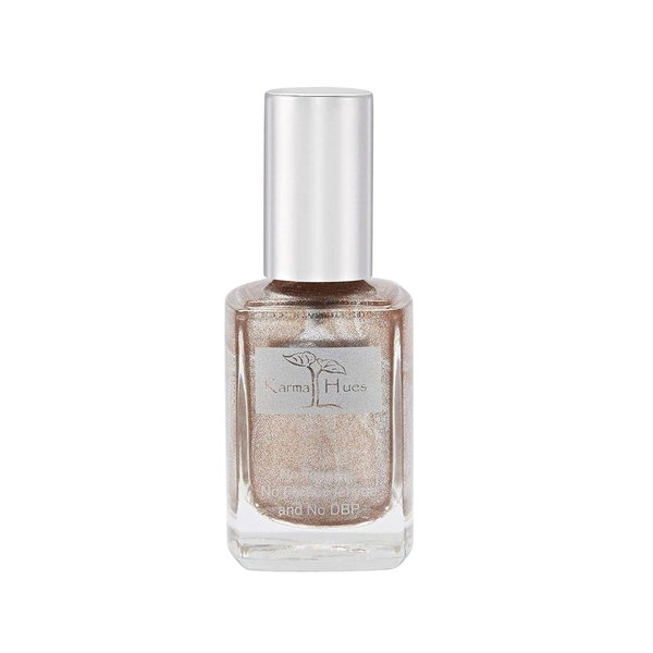 Karma Organic Natural Nail Polish-Non-Toxic Nail Art, Vegan and Cruelty-Free Nail Paint (Champagne Toast)