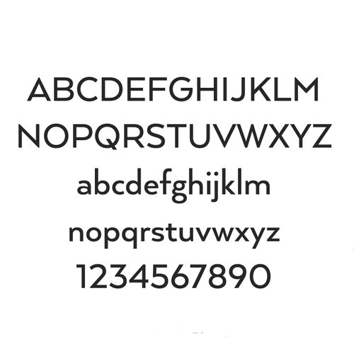 Montague Metal Products Floating Modern 4‘’ Number Horizontal Address Plaque-Assembled-Address Sign-House numbers sign-Aluminum-Easy to Install-4 Digit