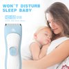 Baby Hair Clippers Quiet Hair Trimmer for Kids Toddler, Silent Hair Clippers for Children with Autism, Waterproof Rechargeable Cordless Ceramic Blade Haircut Kit