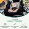 Totes Babies - Car Seat Carrier for Shopping Carts, Allows Babies, Newborns, Infants and Toddlers to Stay Snug or Sleeping in Car Seat While Parents Shop, As Seen on Shark Tank