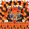 LXlucktim Basketball Birthday Party Decorations, 177 Pcs Basketball Themed Party Supplies for Boys Baby - Backdrop, Cupcake Toppers, Balloons, Cupcakes Wrappers, Hanging Swirls, Tablecloth, Stickers