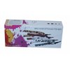 Dual Voltage 0.5" (Inch) Leopard Print Mini Travel Ceramic Hair Straightener with Travel Pouch Bag (Leopard Print)