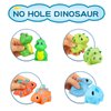 Bath Toys, Bathtub Toy with Shower Head, Slide Track for Toddles and Babies, Mold Free Floating Toy, Fishing Game, No Hole Dinosaur Fun Bath Time Gift Toys Girls Boys Ages1-3