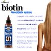 Difeel Biotin Pro Growth Premium Hair Oil 8 oz. - Infused with Fortifying Biotin for Healthy Hair Growth