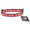 Oklahoma Sooners Ribbon Dog Collar - Medium