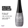 Ruby Kisses Bling Glitter Eyeliner, Glitz N' Silver