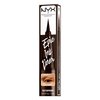 NYX PROFESSIONAL MAKEUP Epic Ink Liner, Waterproof Liquid Eyeliner with Vegan Formula - Dark Chocolate (Dark Brown Matte)