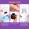Makartt Nail Glue Remover: for Acrylics Press Ons - 50ML Debonder Without Acetone, Can't Remove Gel Polish