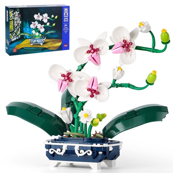 CEACYDIK Flower Bouquet Building Kit,DIY Building Blocks Set, Toy Gift for New Year, Christmas Mothers Day Valentine's Day