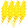 12 Pcs Lightning Bolts Balloons 36 Inch Yellow Flash Balloons Lightning Bolt Party Balloons Foil Flash Party Decorations Stylish Lightning Bolt Balloon for Birthday Party Supplies Wedding Decoration