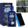 Galitoon Car Glass Oil Film Cleaner, Car Glass Cleaner with Sponge, Glass Cleaner for Home and Auto Cleaning, Water Spot Remover for Glass Surfaces, Easily Restore Glass Clarity(180g)