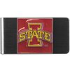 NCAA Siskiyou Sports Mens Iowa State Cyclones Steel Money Clip One Size Team Color