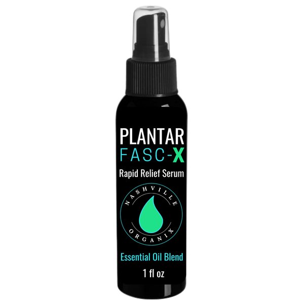 Dr. A's Plantar Fasc-X Essential Oil Blend | Natural Support for Foot, Fasciitis, Arch & Heel Spur Cream | Organic Coconut Oil & Therapeutic Grade Frankincense Wintergreen | Fast Acting Relief