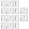 10 Pairs Silicone Nose Pads for Eyeglasses Stick On Nose Pads Anti Slip Nose Pieces for Glasses Soft Silicone Adhesive Eyeglass Nose Pads Transparent Drop Shape