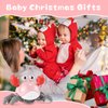 Crawling Crab Baby Girl Toys 3.0, Upgraded Tummy Time Baby Toys 6-12 12-18 Month, Walking Dancing Crab with Music&Speed Control for 2 3 4 5 6 7 8 9 10+ Girls Birthday Gifts Christmas Stocking Stuffers