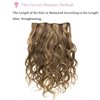 Loxxy Clip in Human Hair Extensions #P4/27 Dark Brown Mixed with Caramel Blonde Natural Wave Real Human Hair Extension 14inch Double Weft 7Pcs/lot And 17 Clips Per Pack 120g/set