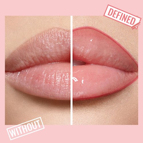 Lip Liner - Lip Liner Stain, Peel Off Lip Liner Tattoo, Long Lasting Lip Stain Peel Off with Natural Finish, Easy to Use, Waterproof, Smudge-proof, Transfer-proof, Highly Pigmented Color, Coffee