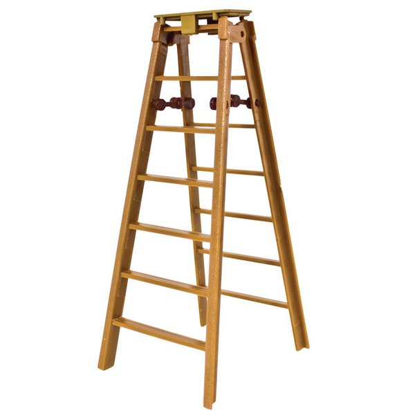 Brown Ladder for Wrestling Action Figures