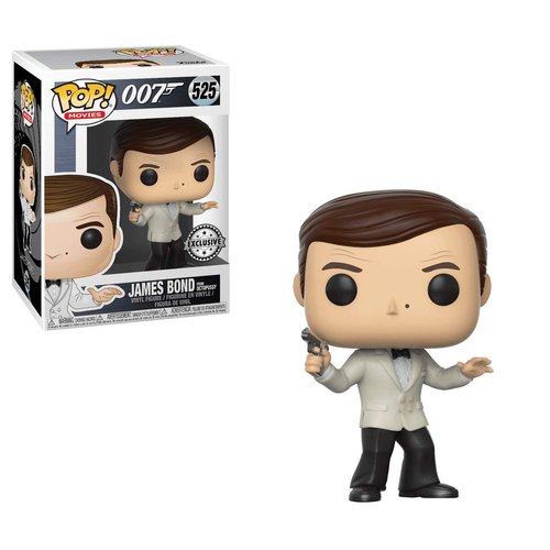 Funko - Pop James Bond Roger Moore J Jr. Vinyl Collectible Figure, Multicolor (FU24933)