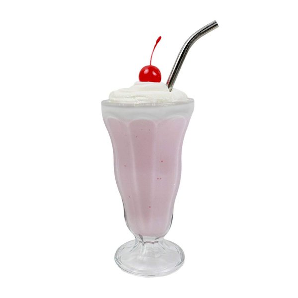 Fake Strawberry Shake - Ice Cream Gift - Home Staging
