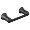 Moen Doux Matte Black Pivoting Toilet Paper Holder, YB0208BL