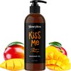 Mango Sensual Massage Oil for Couples - Alluring Tropical Full Body Massage Oil for Date Night and Nourishing Body Oil with Sweet Almond Oil - Smooth Gliding Non Staining Non Greasy Vegan Formula