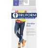 Truform Compression Socks, 15-20 mmHg, Men's Dress Socks, Knee High Over Calf Length, Black, Medium