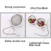 2Pcs Stainless Steel Tea Ball, 2.04 Inch Mesh Tea Infuser Strainers, Premium Tea Filter Tea Interval Diffuser for Loose Leaf Tea and Seasoning Spices