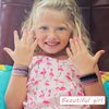 MEMOVAN Hair Tie Bracelets 24pcs Boho Hair Ties for Women Girls Ponytail Holders Seamless Braided Hair Bands Elastic Hair Ties Cotton No Crease Hair Band for Thick Thin Hair Curly Hair