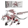 Adult 3D Metal Puzzle, Metal Model Set, 3D Metal Puzzle Flying Dragon Mechanical Building Blocks, Fun DIY Assembly, high-end Men's Gifts