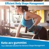 DDUYIE Brilhante Keto ACV Gummies - 1500mg Apple Cider Vinegar Gummies with Pomegranate Beetroot & Vitamin B12 B6 - for Men & Woman - GMO Free & Vegan - 60 Count