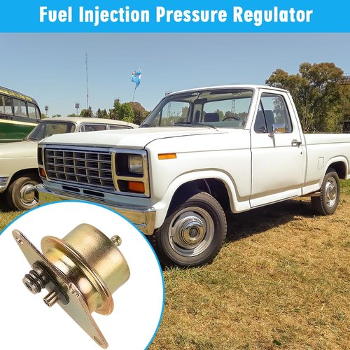 Guteauto Fuel Injection Pressure Regulator F4SZ9C968A F4TZ9C968B Compatible for Ford F-150 F-250 F-350, F-250 F-350 F-450 F-550 Super Duty