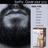 Betty Cover Your Gray Mens Hair Color for Beard, Mustache & Body Hair - Blonde