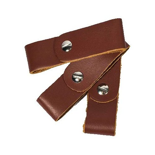 Leather Breakaway Strap for Horse Halter by Kensington — Repair Kit for Damaged Breakaway Halters — Leather Breaks If Halter Catches an Immobile Object for Horse Safety — Pack of 3