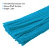 PATIKIL 30CM/12Inch Pipe Cleaners, 300 Pack Flexible Chenille Stems for DIY Art Creative Crafts Party Decorations Handicrafts Handwork, Dark Blue