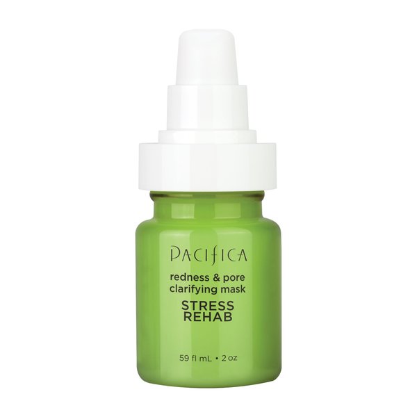 Pacifica Stress Rehab Redness and Pore Clarifying Face Mask, Designed to Address & Neutralize Redness, Vegan & Cruelty-Free, 2 Fl Oz