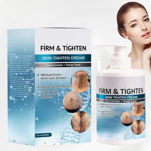 Denewisi Firm Tighten Skin Tighten Cream, Collagen Cream Skin Care Body Lotion, Restore Skin Elasticity, for All Skin Types