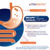 Vitamatic Clostridium butyricum 25 Million - Gut Health - 60 DR Capsules (Delayed Released) - Made with Prebiotic Inulin Fiber