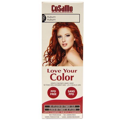 CoSaMo Love Your Color Hair Color 780 Auburn (Pack of 3)