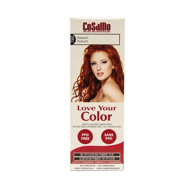 CoSaMo Love Your Color Hair Color 780 Auburn (Pack of 3)