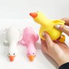 MSRRTUSY 3Pcs Stretchy Duck Squeeze Toys,Squishy Stress Relief Toys for Adults and Kids,Squishy Fidget Toys,Party Favors for Kids,Birthday Gifts,Christmas,Easter Egg,Classroom Prizes