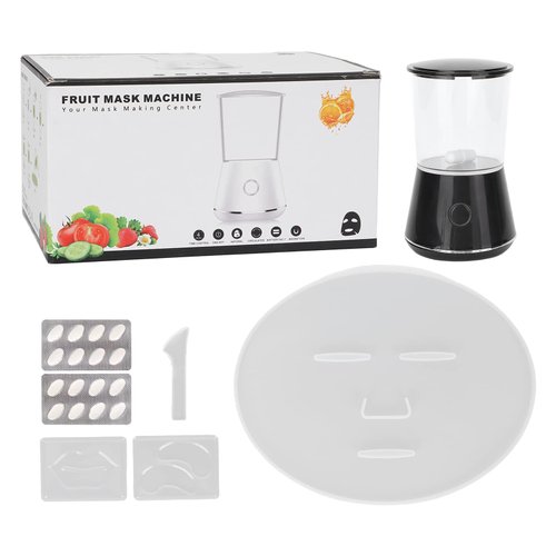 Hozee Face Cream Maker Machine, Facial Treatment DIY Fruit Vegetable Mask Maker Machine, Facial Mask Machine with Lip Eye Mold, Collagen Capsules