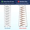 Bliss and Beyond USA | Waterproof Eyebrow Tattoo Stickers. A real hair stroke look. Hair replacement without surgery. Solution for hair loss. Tinted eyebrow tattoos. (New Hollywood, Natural Black)