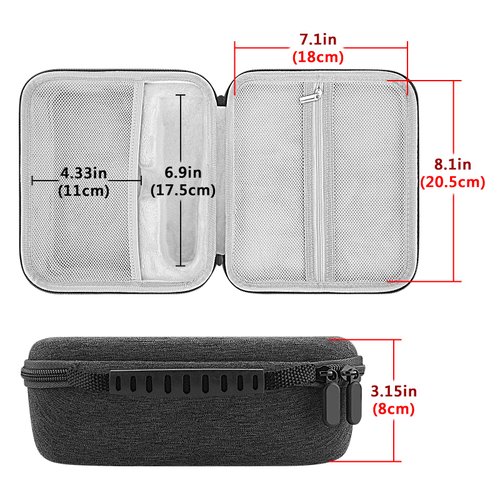 Hair Trimmers Case - Hair Clippers 9649 Case fits Wahl Color Pro Cordless Hair Cutting Kit, Wahl Professional Clipper Travel Case Helper