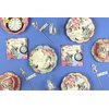 Talking Tables Truly Alice Disposable Plates, 12 Count, 7.3 inches for Tea Party or Birthday