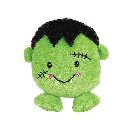 MPP Halloween Dog Toy Cute Green Lil Monster Plush Play Squeaker Packs (1 Toy)